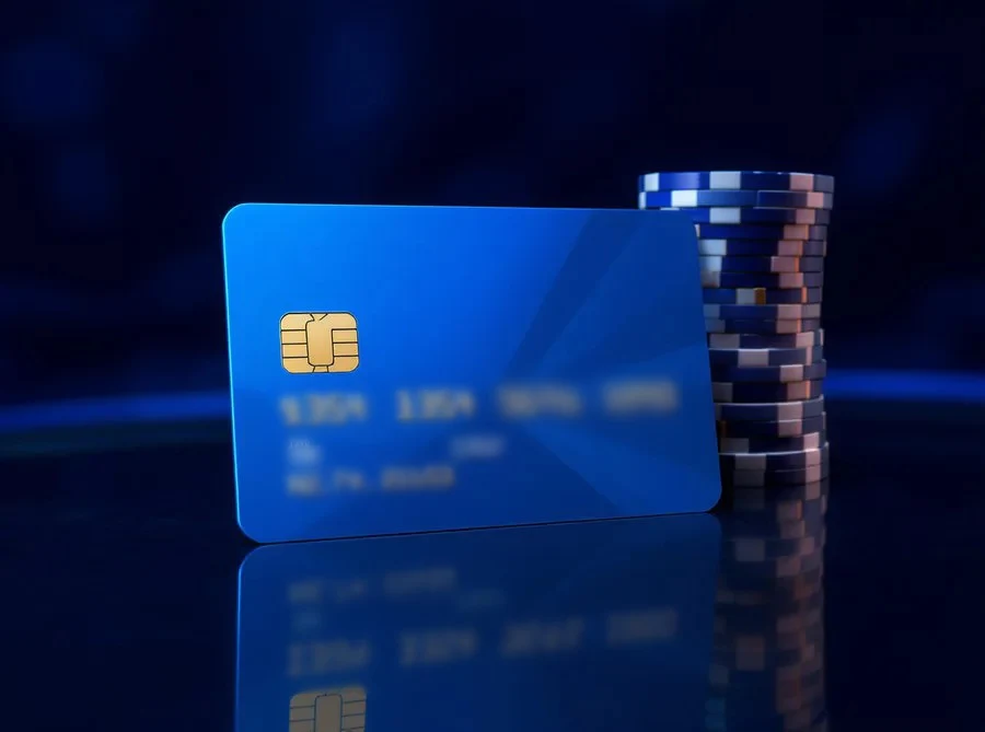 VISAカードでオンラインカジノに入金するイメージ