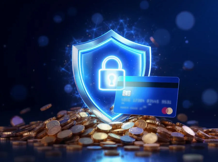 VISAカードで入金する手順のイメージ